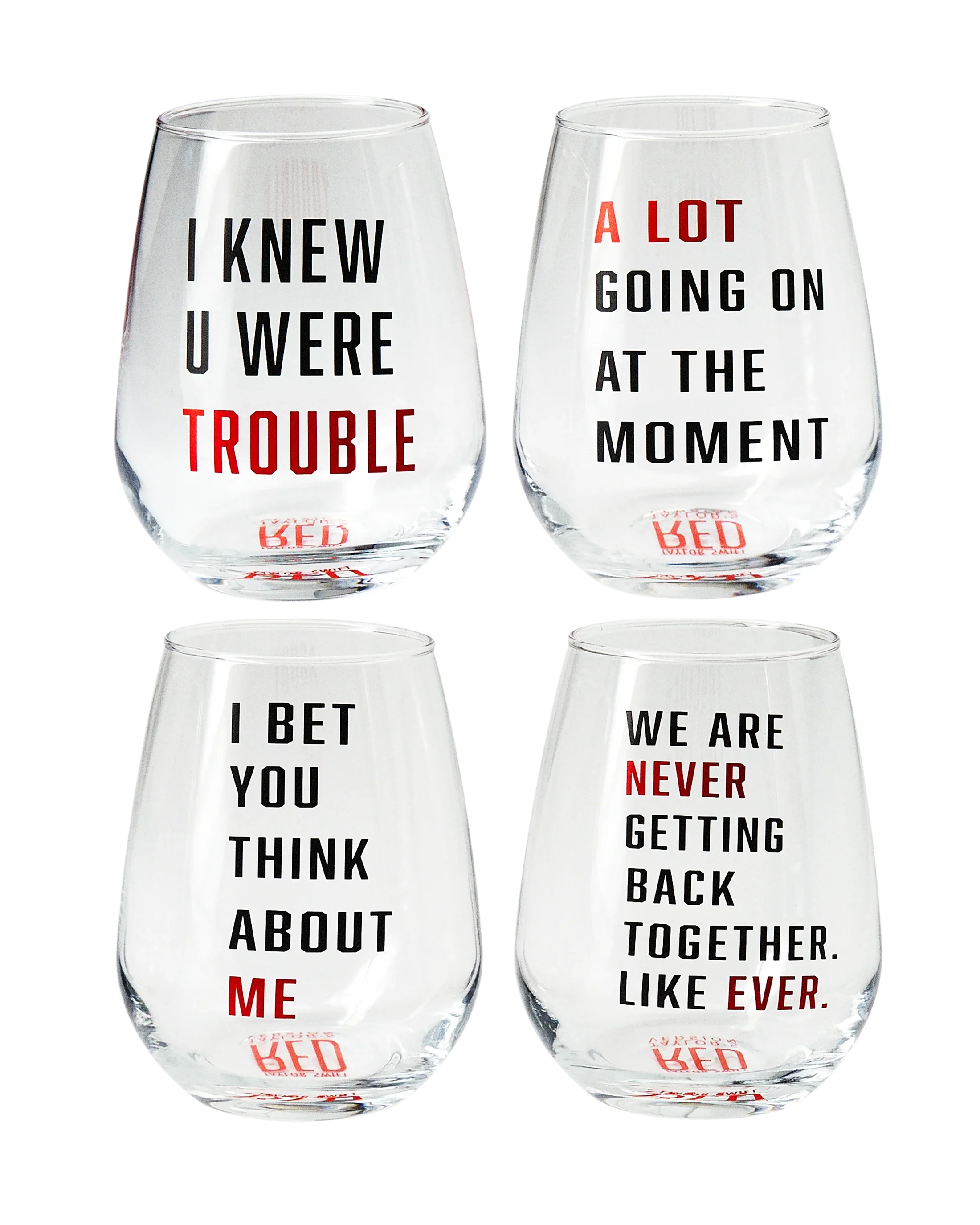 Red (Taylor's Version) Glass Set