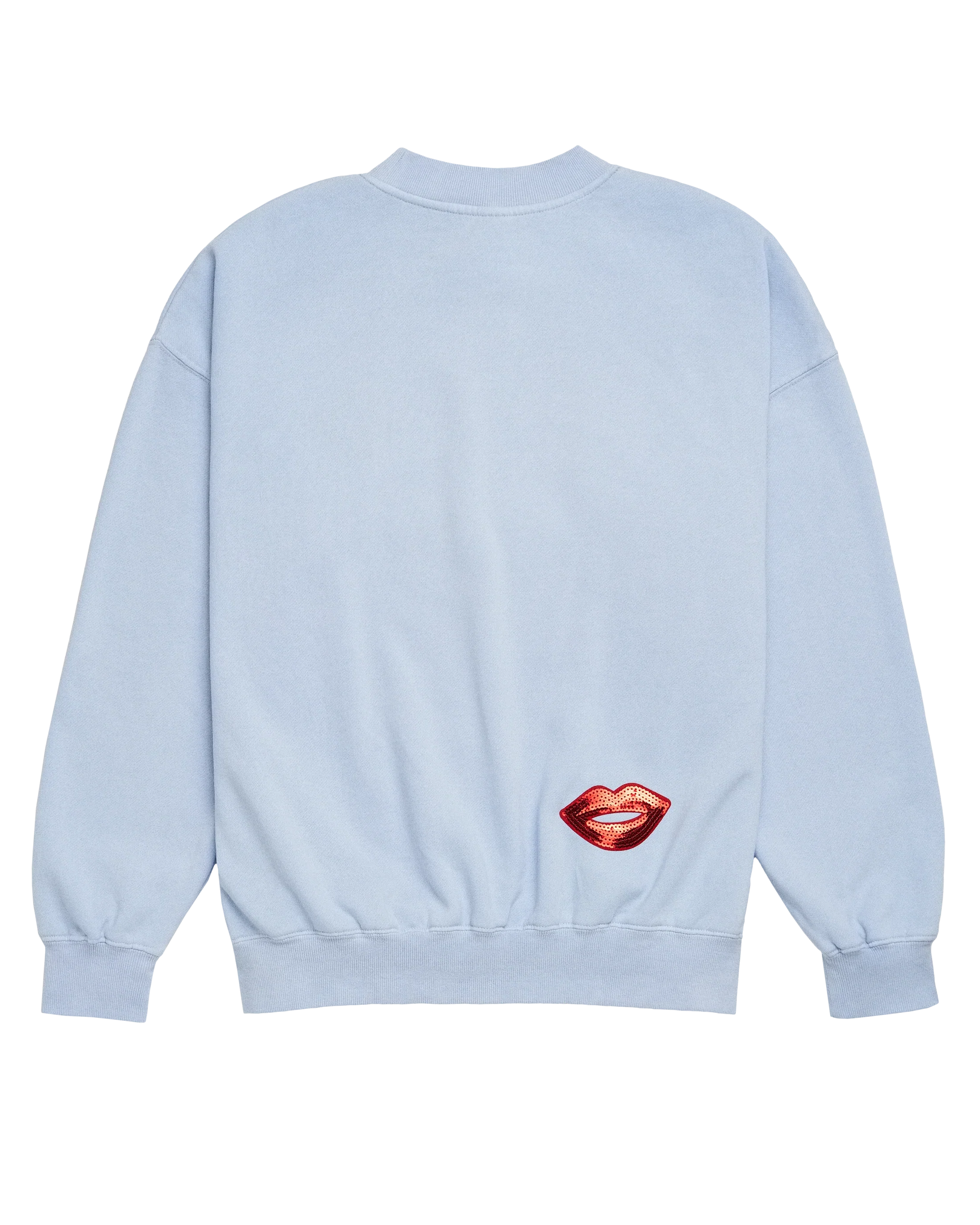 Sequin Red Lip Classic Thing That You Like Crewneck Sweatshirt - Image 3