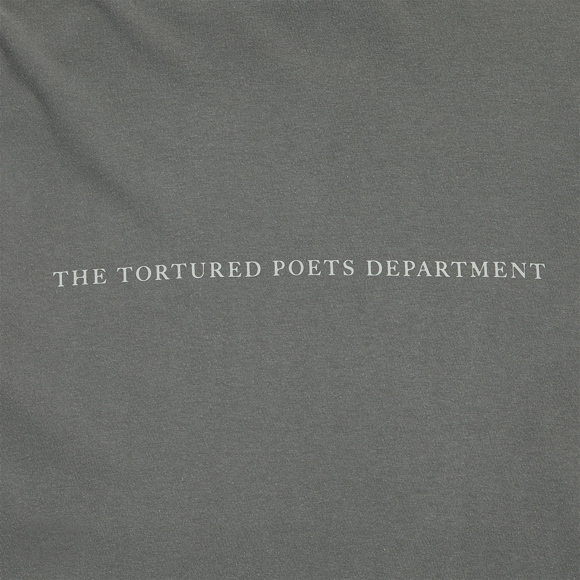 The Tortured Poets Department Grey Photo Long Sleeve T-Shirt - Image 3
