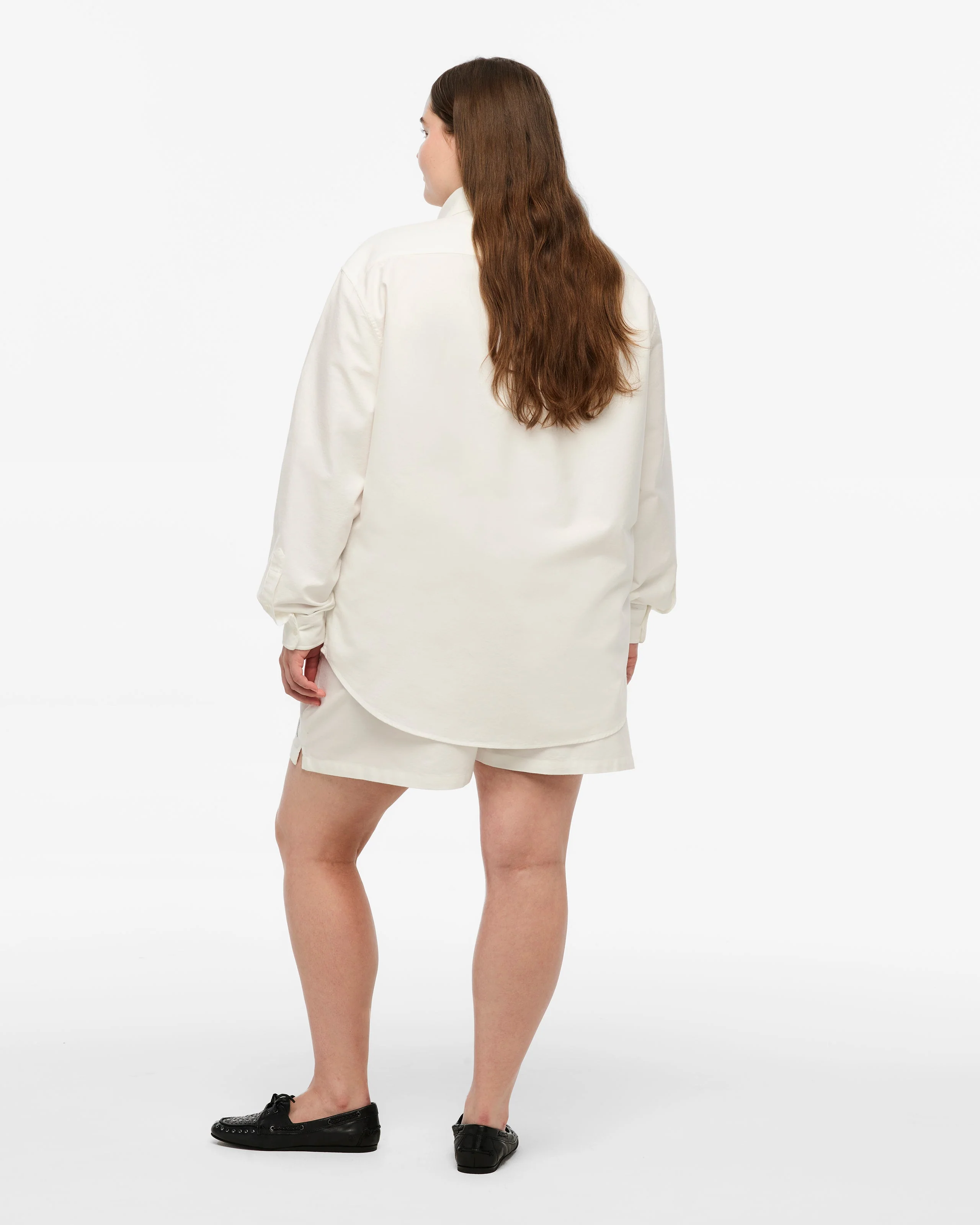 TS Crest White Oxford Shirt - Image 4